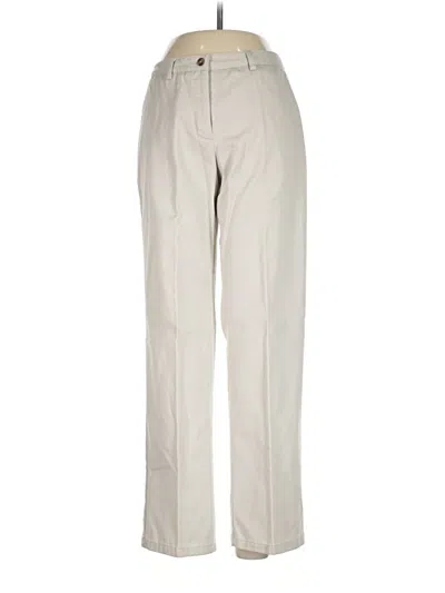 Pre-owned Eddie Bauer Casual Pants In Ivory