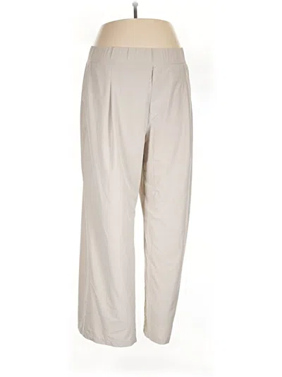 Pre-owned Eddie Bauer Casual Pants In Ivory