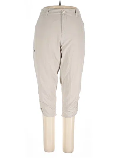 Pre-owned Eddie Bauer Casual Pants In Ivory