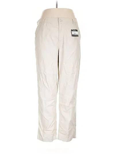 Pre-owned Eddie Bauer Casual Pants In Ivory