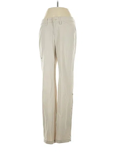 Pre-owned Eddie Bauer Casual Pants In Ivory