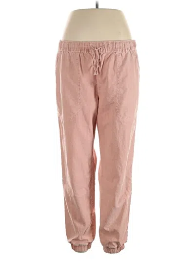 Pre-owned Eddie Bauer Casual Pants In Pink