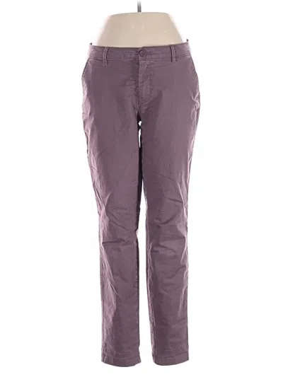 Pre-owned Eddie Bauer Casual Pants In Purple