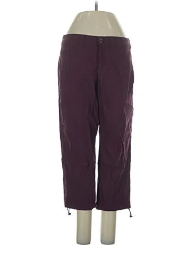 Pre-owned Eddie Bauer Casual Pants In Purple