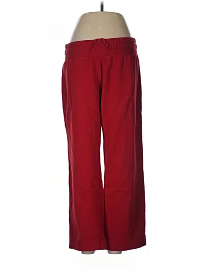 Pre-owned Eddie Bauer Casual Pants In Red