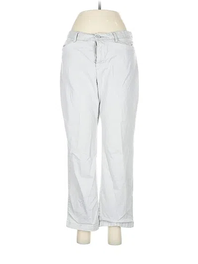 Pre-owned Eddie Bauer Casual Pants In Silver