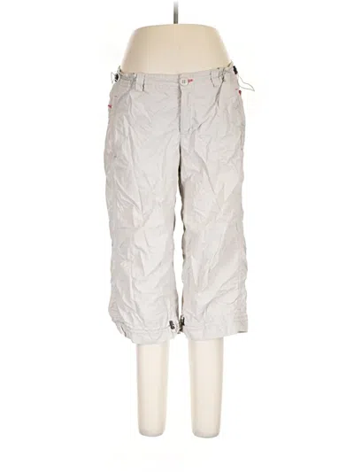 Pre-owned Eddie Bauer Casual Pants In Silver
