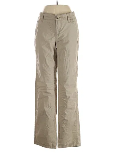 Pre-owned Eddie Bauer Casual Pants In Tan