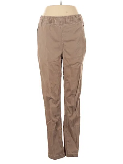 Pre-owned Eddie Bauer Casual Pants In Tan