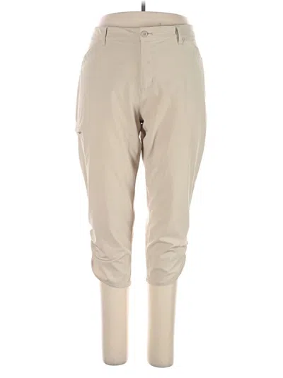 Pre-owned Eddie Bauer Casual Pants In Tan
