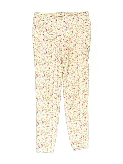 Pre-owned Eddie Bauer Kids' Casual Pants In White