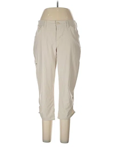 Pre-owned Eddie Bauer Casual Pants In White