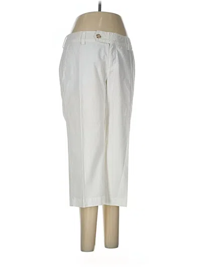 Pre-owned Eddie Bauer Casual Pants In White