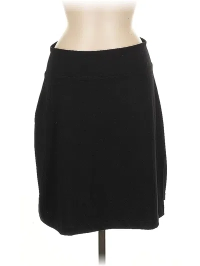 Pre-owned Eddie Bauer Casual Skirt In Black