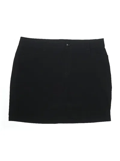 Pre-owned Eddie Bauer Casual Skirt In Black