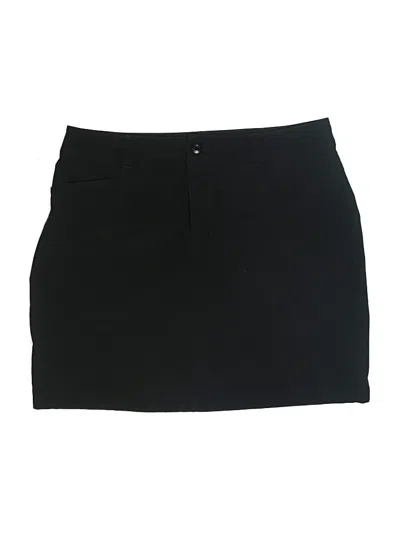 Pre-owned Eddie Bauer Casual Skirt In Black