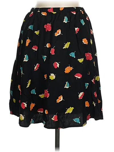 Pre-owned Eddie Bauer Casual Skirt In Black