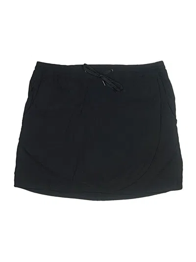 Pre-owned Eddie Bauer Casual Skirt In Black