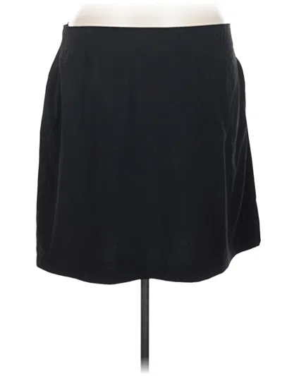 Pre-owned Eddie Bauer Casual Skirt In Black