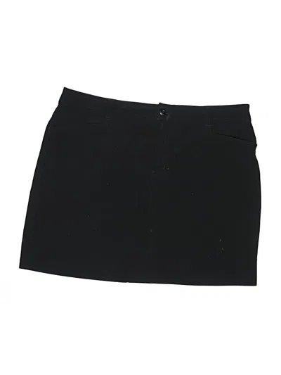 Pre-owned Eddie Bauer Casual Skirt In Black