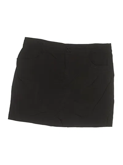 Pre-owned Eddie Bauer Casual Skirt In Black