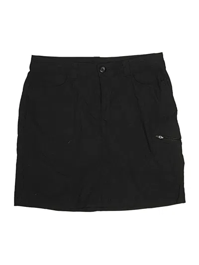 Pre-owned Eddie Bauer Casual Skirt In Black