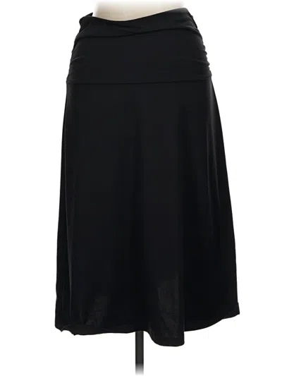 Pre-owned Eddie Bauer Casual Skirt In Black