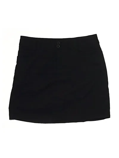 Pre-owned Eddie Bauer Casual Skirt In Black