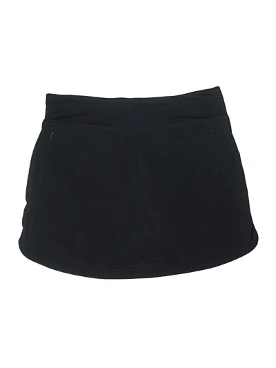 Pre-owned Eddie Bauer Casual Skirt In Black