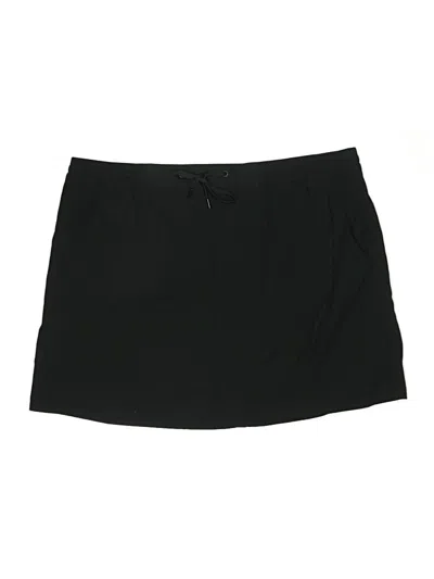 Pre-owned Eddie Bauer Casual Skirt In Black