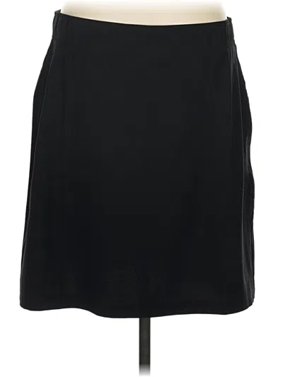 Pre-owned Eddie Bauer Casual Skirt In Black