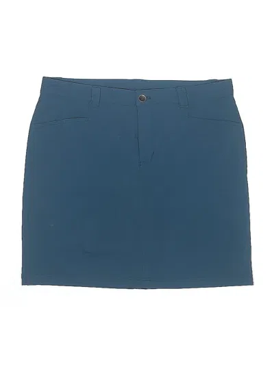 Pre-owned Eddie Bauer Casual Skirt In Blue