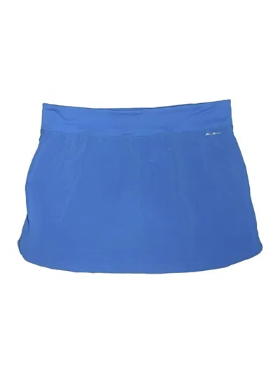Pre-owned Eddie Bauer Casual Skirt In Blue