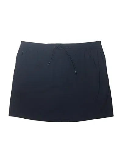 Pre-owned Eddie Bauer Casual Skirt In Blue