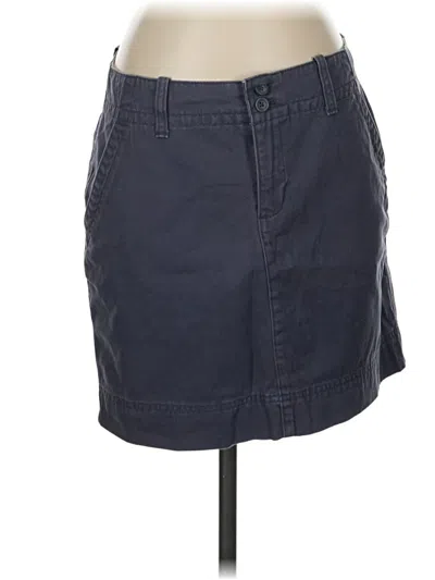 Pre-owned Eddie Bauer Casual Skirt In Blue