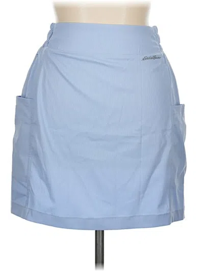 Pre-owned Eddie Bauer Casual Skirt In Blue