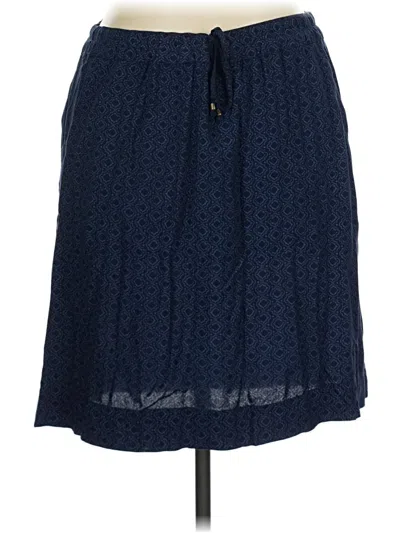 Pre-owned Eddie Bauer Casual Skirt In Blue