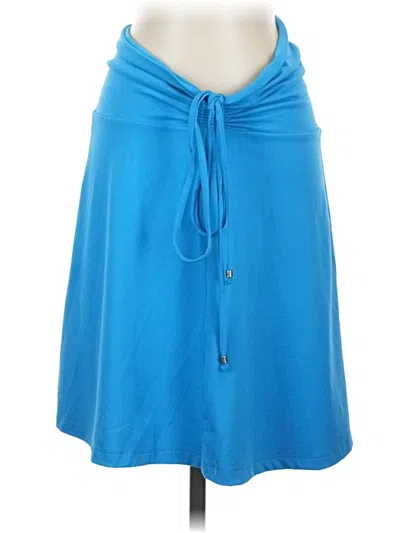 Pre-owned Eddie Bauer Casual Skirt In Blue