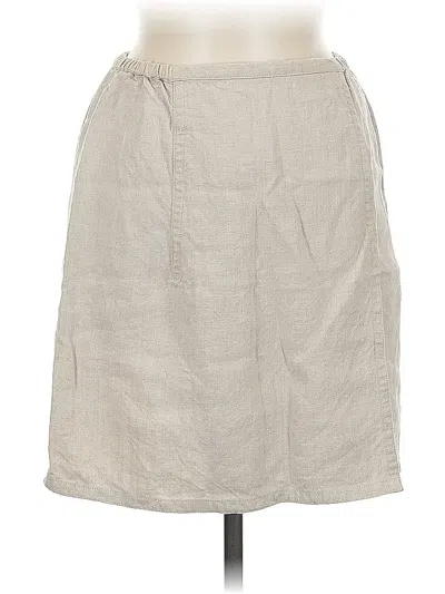 Pre-owned Eddie Bauer Casual Skirt In Brown