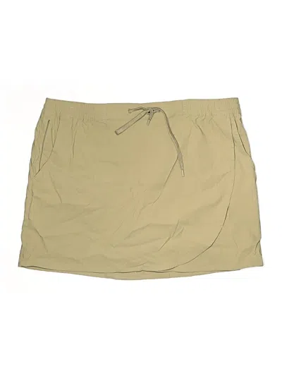 Pre-owned Eddie Bauer Casual Skirt In Brown