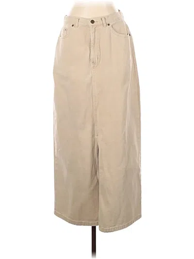 Pre-owned Eddie Bauer Casual Skirt In Brown