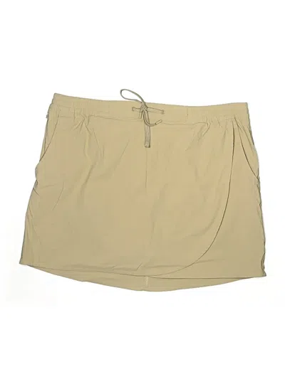 Pre-owned Eddie Bauer Casual Skirt In Brown