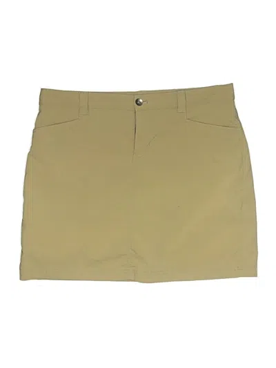 Pre-owned Eddie Bauer Casual Skirt In Brown