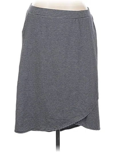 Pre-owned Eddie Bauer Casual Skirt In Gray