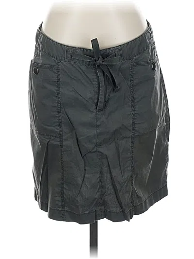 Pre-owned Eddie Bauer Casual Skirt In Gray