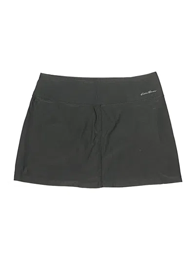 Pre-owned Eddie Bauer Casual Skirt In Gray