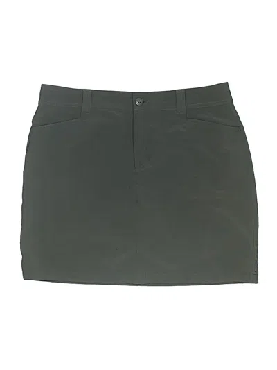 Pre-owned Eddie Bauer Casual Skirt In Gray