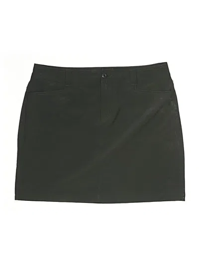 Pre-owned Eddie Bauer Casual Skirt In Gray