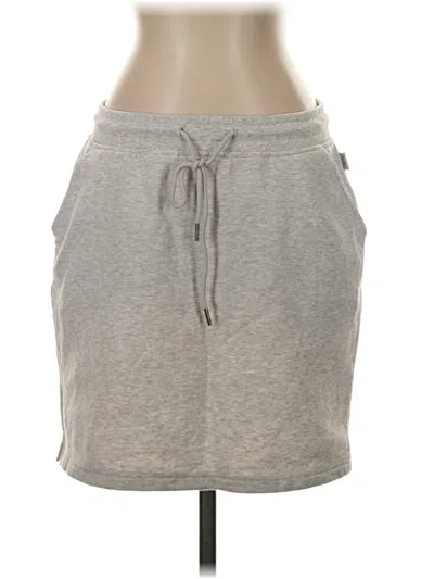 Pre-owned Eddie Bauer Casual Skirt In Gray