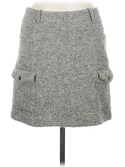 Pre-owned Eddie Bauer Casual Skirt In Gray